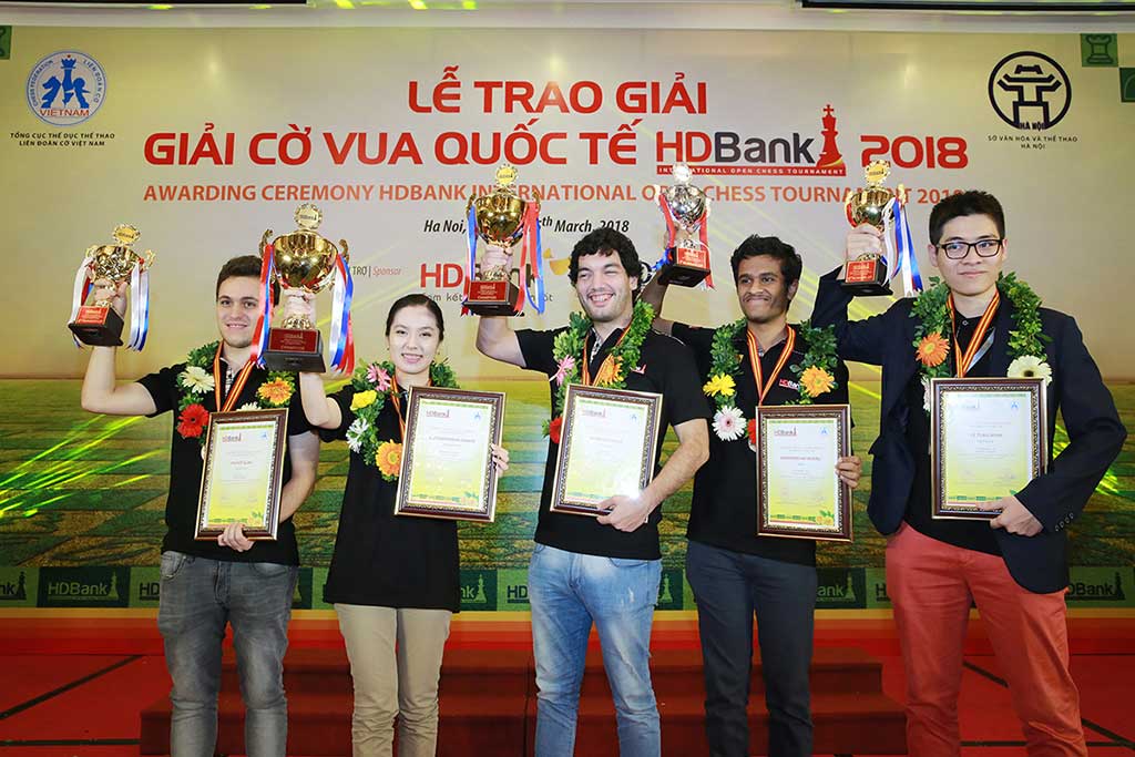 HDBank 2018 - kết thúc ván 9, kỳ thủ Argentina đăng quang