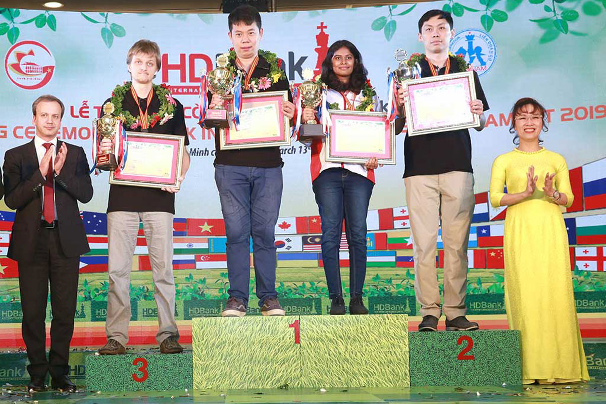 Siêu đại kiện tướng Wang Hao đăng quang HDBank Masters 2019