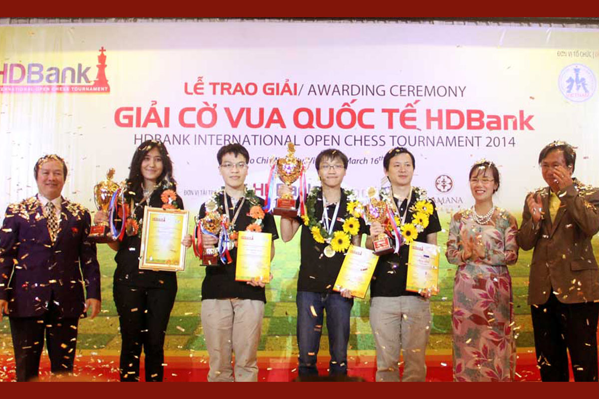 Giải Cờ vua quốc tế HDBank lần IV - 2014 - The 4th HDBank international 2014