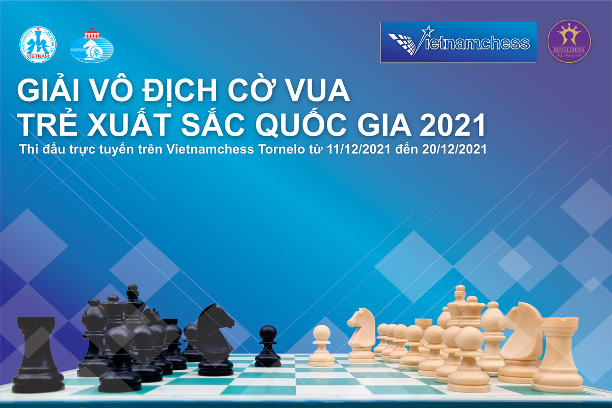 Giải vô địch cờ vua trẻ xuất sắc quốc gia 2021