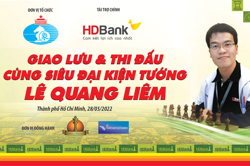 Giao lưu và thi đấu cùng siêu Đại kiện tướng Lê Quang Liêm