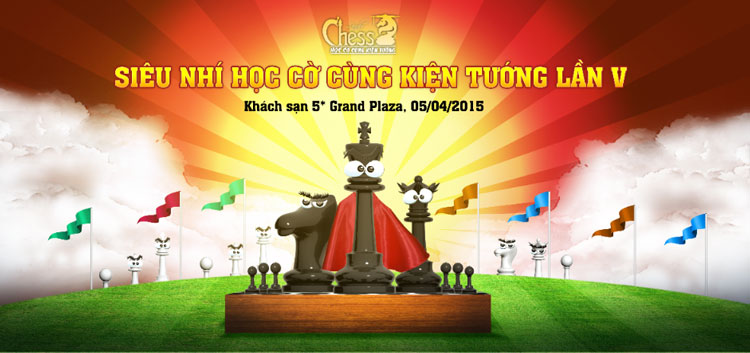 Giải cờ vua nhanh nghiệp dư tranh cúp siêu nhí Học Cờ Cùng Kiện Tướng lần V – 2015