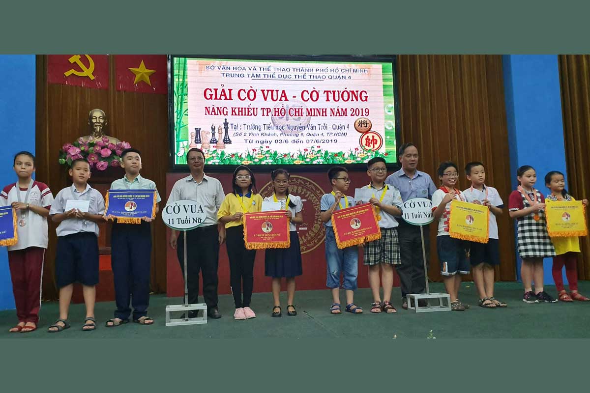 Giải cờ vua, cờ tướng năng khiếu TPHCM 2019