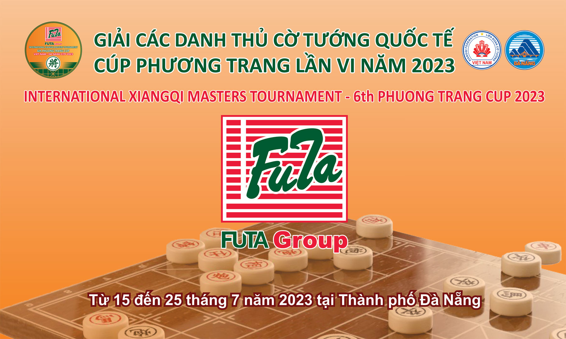 Giải các Danh thủ cờ Tướng quốc tế - Cúp Phương Trang lần VI năm 2023